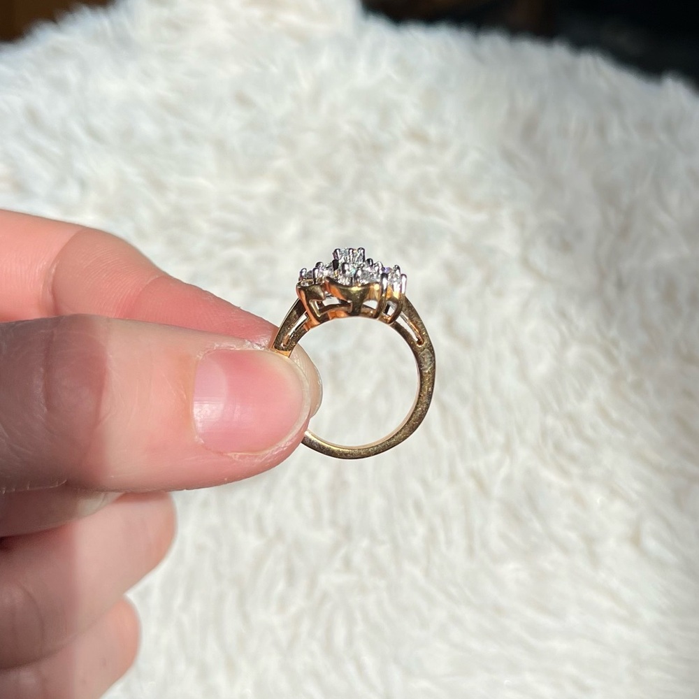 Waterfall Cluster Ring - Picture 6 of 9